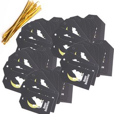 할로윈 메시지 태그 20p세트, 고양이, 5세트