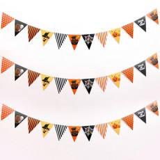 파티해 페이퍼 할로윈 삼각가랜드, 큐티라인, 3개