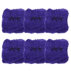 PARTYHAE 蜘蛛網 + 蜘蛛 2p 派對道具組, 紫色, 6個