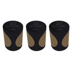 Formtec 圓點貼紙 50mm, 22 燕麥片, 3個