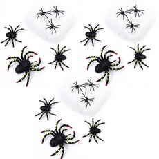 PARTYHAE 蜘蛛網與大蜘蛛, 混合顏色, 3套