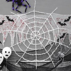 閃亮蜘蛛網 1.8m, 白色, 2個