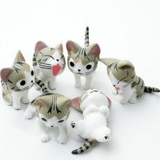 FORES 貓咪公仔6種, 灰色