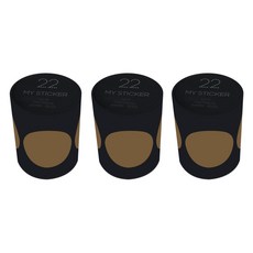 폼텍 마이스티커 도트 34mm, 22 OATMEAL, 3개