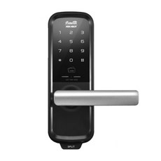 게이트맨 무타공 디지털 손잡이 있음 도어락, SPLIT, 고객직접설치