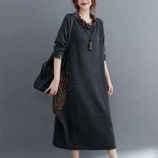 POPLAR NC Melmoor連身裙, 深灰色