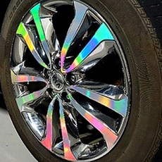 全息輪圈貼紙 All New Carnival 19吋, 混合色