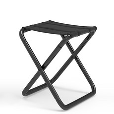 가팡 휴대용 접이식 의자 + 수납 파우치 세트 CCF001, G 블랙, 1개