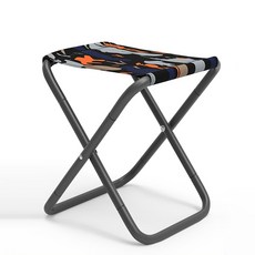 가팡 휴대용 접이식 의자 + 수납 파우치 세트 CCF001, D 국방색, 1개