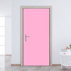 새암산업 현관문 시트지, 샌드핑크SG-708H, 폭 100cm x 길이 210cm