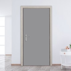 새암산업 현관문 시트지, 샌드왐그레이, 폭 100cm x 길이 210cm