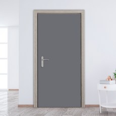 새암산업 현관문 시트지, 샌드그레이, 100 x  210 cm