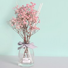 Lala Potpourri 嫩粉紅滿天星花卉擴香, 13號檸檬草, 100ml, 1個