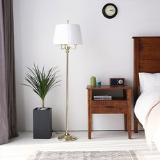 마켓비 GRACE 장스탠드 E26X3 KS2060F, 골드