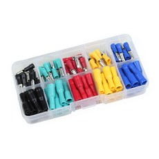 SEiNTF 子彈型公母絕緣端子 10A 50組入, 1套