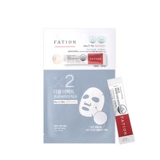 파티온 더블 이펙트 카밍 프로바이오틱 마스크팩 25g + 파우더 2g, 1개