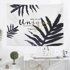 어반프롭 코코넛 트리 타입A 패브릭 포스터 + 고정핀 3p + 집게 2p, 혼합색상