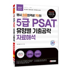 行政考試最終錄取生7人的5級PSAT各類型考古題攻略 資料解釋(2021)：5級公開招聘/國立外交院/地區人才7級準備, 時代考試企劃