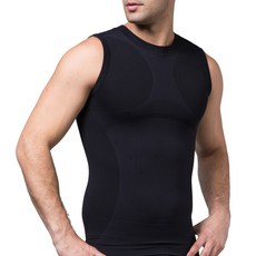 NAYA STYLE 男士功能性內衣健身服無袖 MHL-08