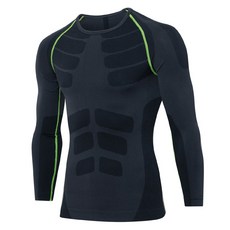 NAYA STYLE 男士健身T恤上衣 MHL-06