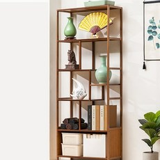 가팡 원목 다용도 진열장 우드 A