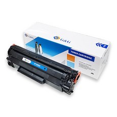 지엔지 HP 프린터 호환토너 CF283X, 1개, 검정