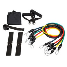 Spoholic 乳膠力量訓練拉力繩綜合套組, 混色