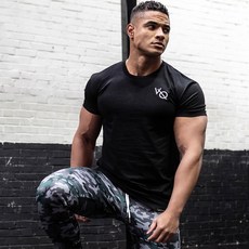 VANQUISH FITNESS VQ男款運動服健身短袖上衣