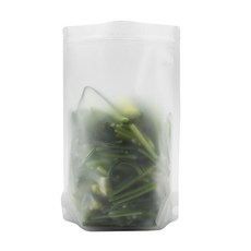 霧面半透明立式夾鏈袋 22*23cm, 100個