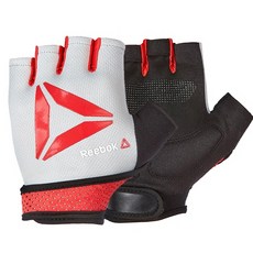 Reebok 訓練健身手套, 紅色的