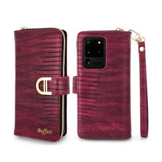 Buffett Lucid拉鍊錢包型日記手機殼