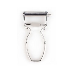 KANKUMA 2 合 1 不銹鋼雙面削皮器, 單色, 1個