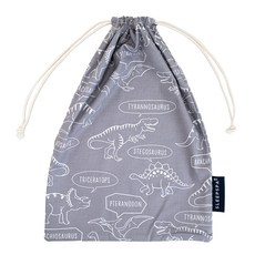 SLEEPSPA 棉質多功能收納袋 2入, 恐龍世界款