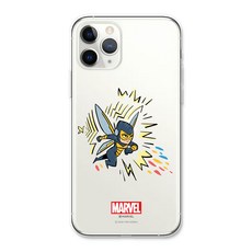 마블 클리어 휴대폰 케이스