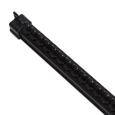 單桿窗簾軌, 黑色