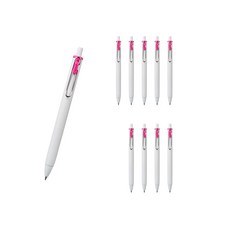 Uni 三菱 ball One 中性筆 0.38mm, 粉紅色, 10個