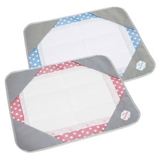 sceneby Barrier 馬桶墊粉色+藍色, 1套