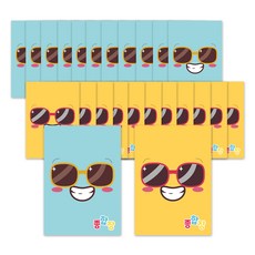 ARTMORE 可撕式表情封面印花素描本 50頁 2款 各12入, 混色, 1組