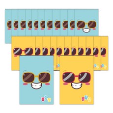 ARTMORE 2種可愛印花素描本 12入, 1套, 混合顏色