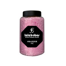 lalabobos 粉紅玫瑰香海沐浴鹽, 600g, 1罐