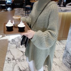 POPLARNC 女款Wonty長版高領針織衫