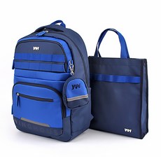 WINGHOUSE 男童拼色後背包手提包組 WH0524