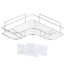 Winprice 不鏽鋼轉角架, 銀色, 1個