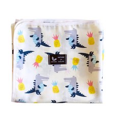 aunt mimi 孩童夏季人造絲毯, 鱷魚寶寶款