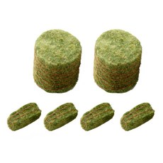 FORES 乾草堆 圓形 2件 + 方形 4件 透視模型底座模型, 綠色, 1個