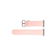 VICHELLE 素色圓形 Apple Watch 4 皮革錶帶 44mm, 粉紅色, 1個