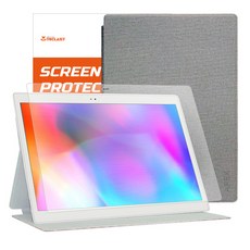 TECLAST APEX Z1平板電腦+液晶保護膜+專屬保護套, 單品, 案例（灰色）