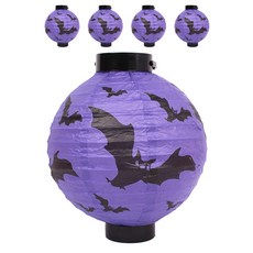 PARTYHAE 發光萬聖節燈, 蝙蝠, 5個