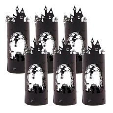 파티해 페이퍼 할로윈 캔들 데코, 마녀, 6개