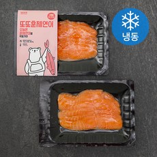 또또 훈제연어 (냉동), 100g, 2팩